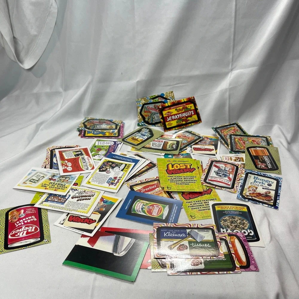 Topps‎ Wacky Packages 2008 Series 1 Trading Card Sticker Lot Lost Wacky Parody